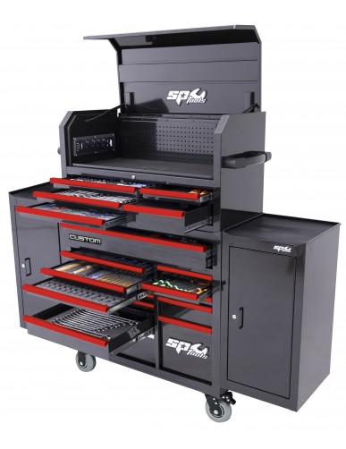 396 PC TOOLKIT IN CUSTOM SERIES COMBINATION XXL BLACK/ RED