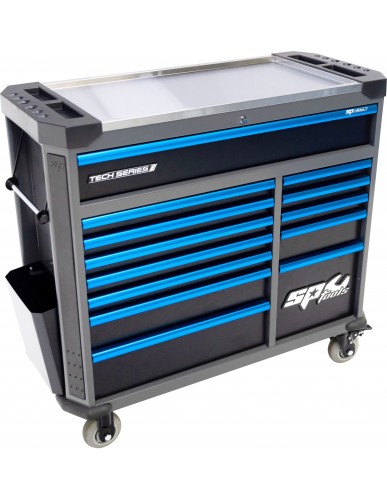 TECH SERIES ROLLERCAB 13 DRAWERS DIAMOND BLACK/BLUE