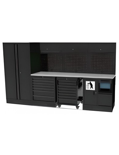 USA WORKSHOP SERIES SS WITH TALL CABINET DOUBLE DOOR