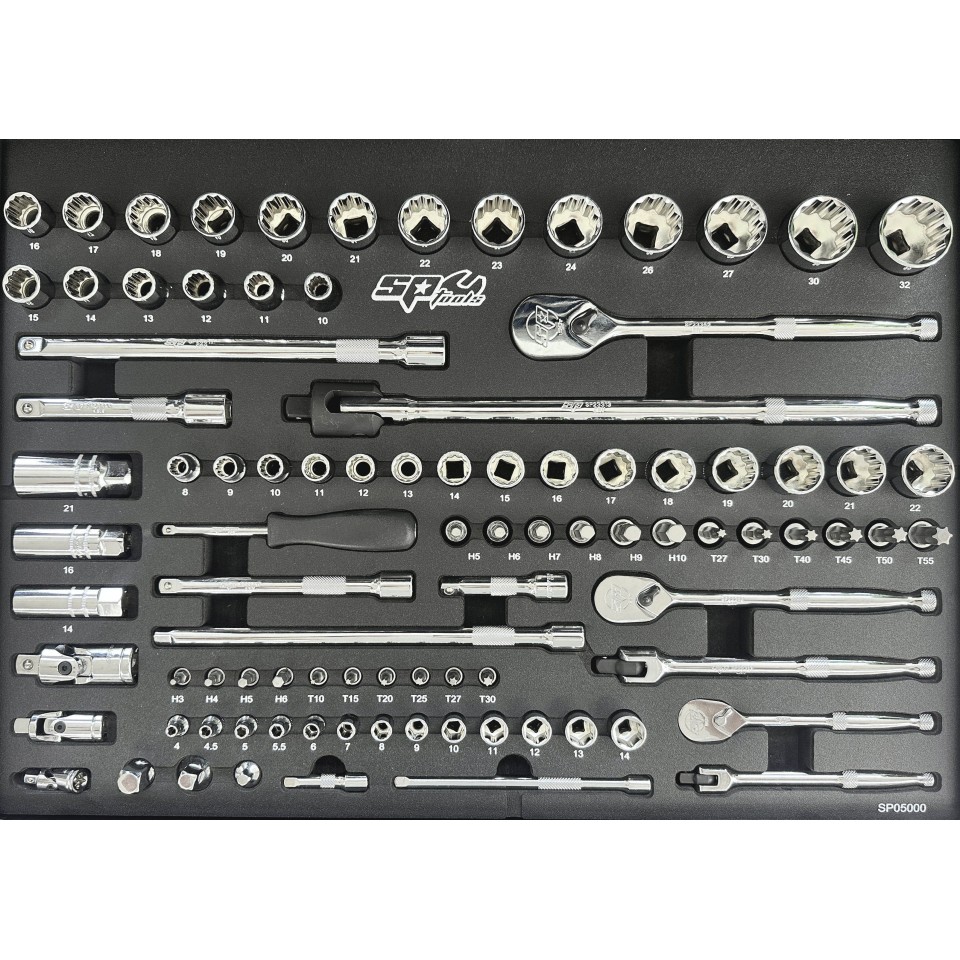 (M) INLAY - SOCKETS AND ACCESSORIES SET - 86PC